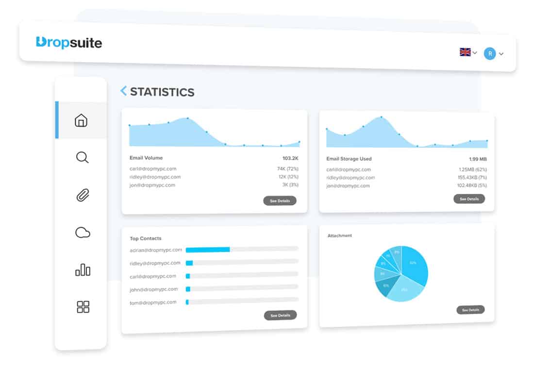 Dropsuite Email Archiving Software